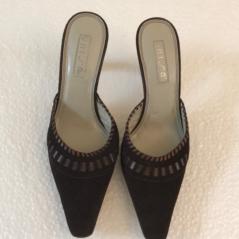 Unisa Suede Ladies high heel slides